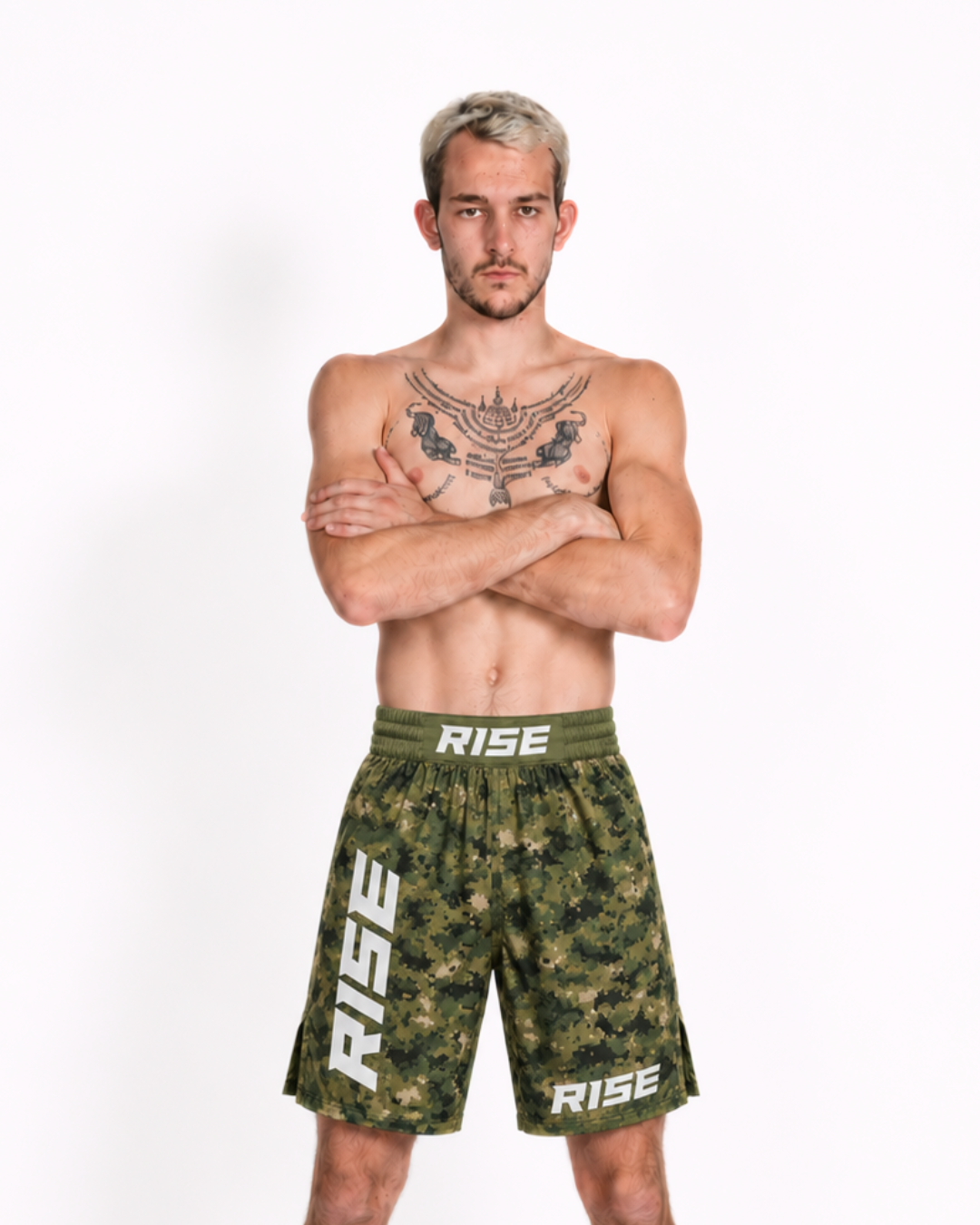 RISE MMA CAMO SHORTS