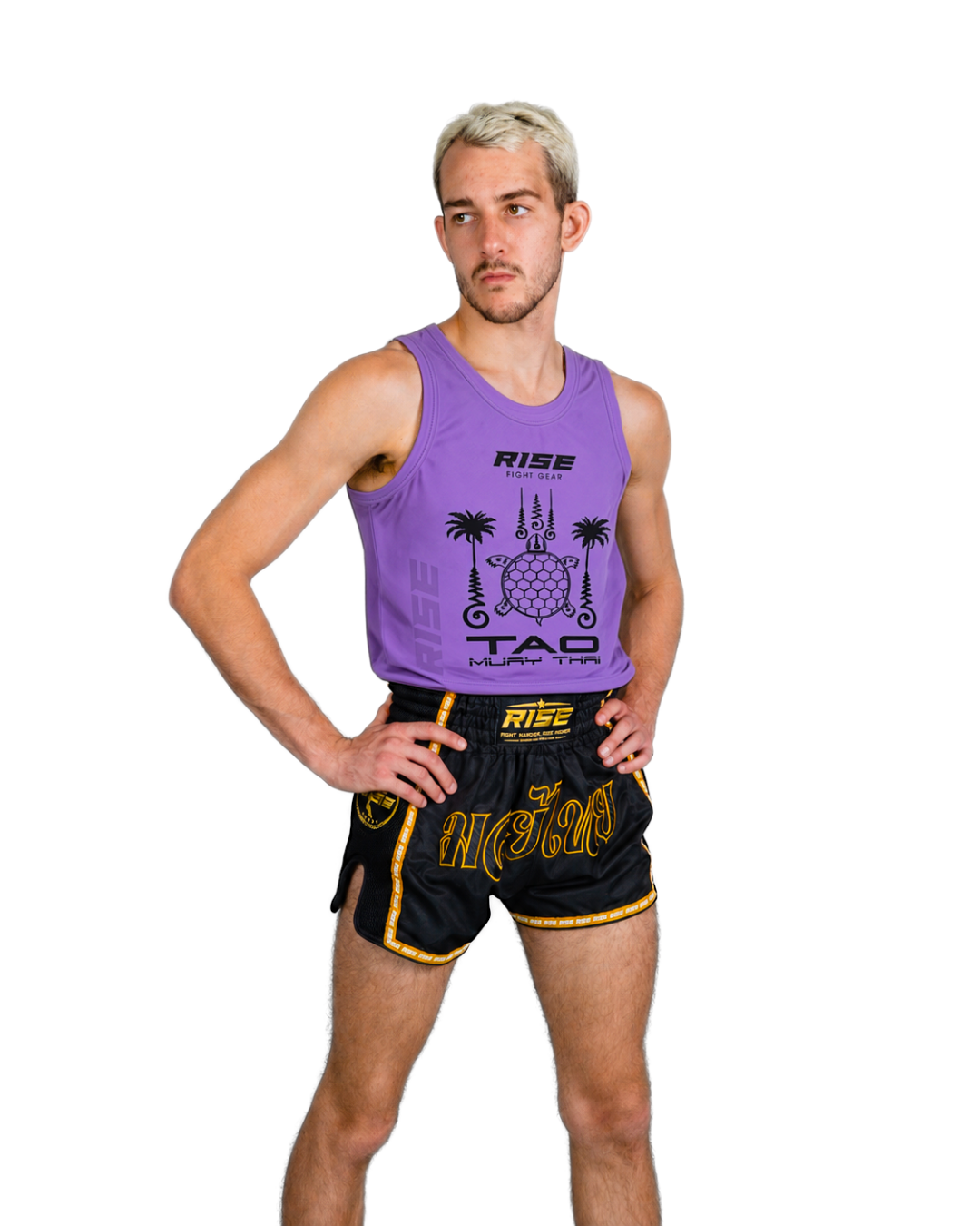 RISE X TAO TANK TOP (PURPLE)