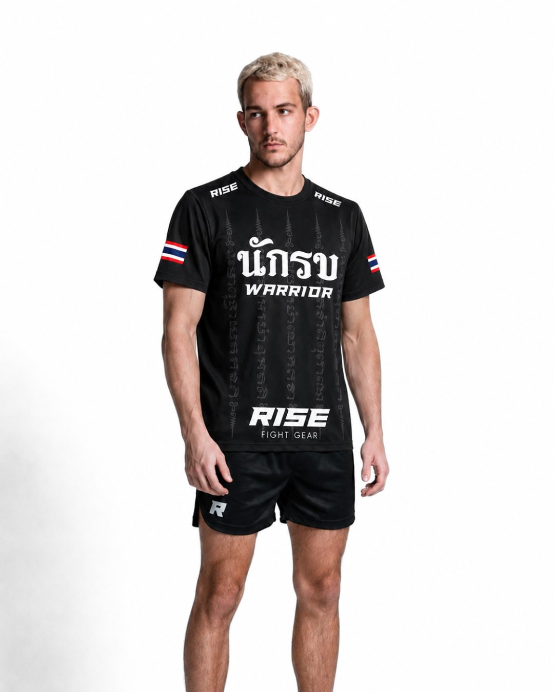 RISE WARRIOR NAK ROB T-SHIRT (BLACK)