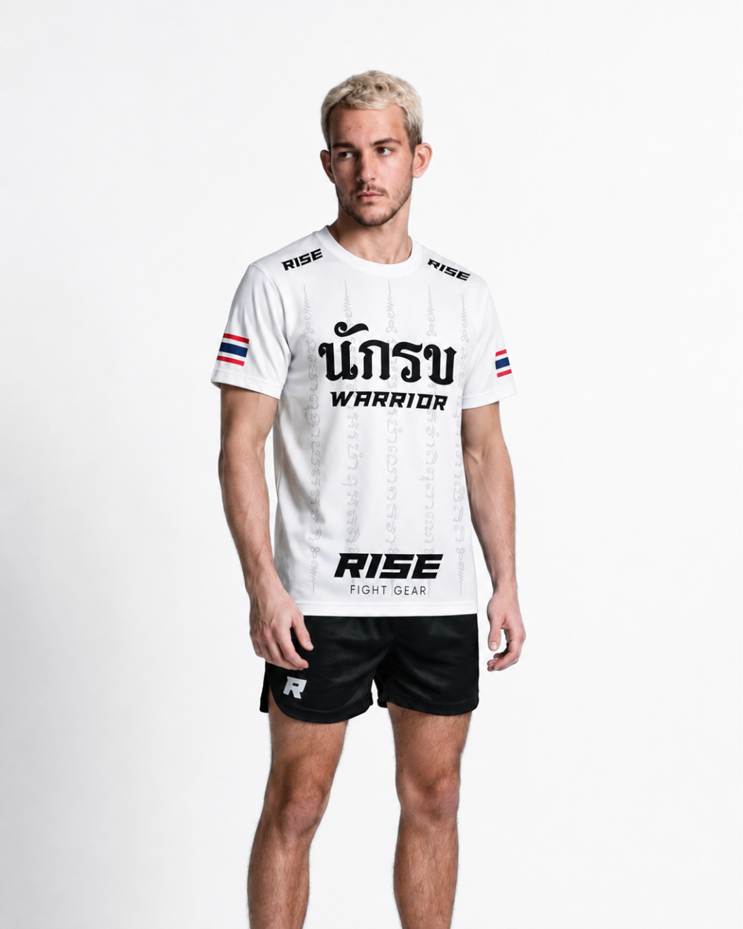 RISE WARRIOR NAK ROB T-SHIRT (WHITE)