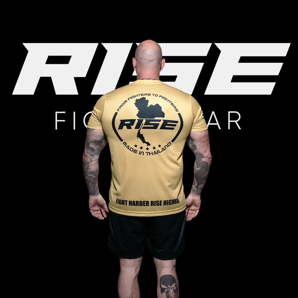 RISE GOLD ONE T-SHIRT