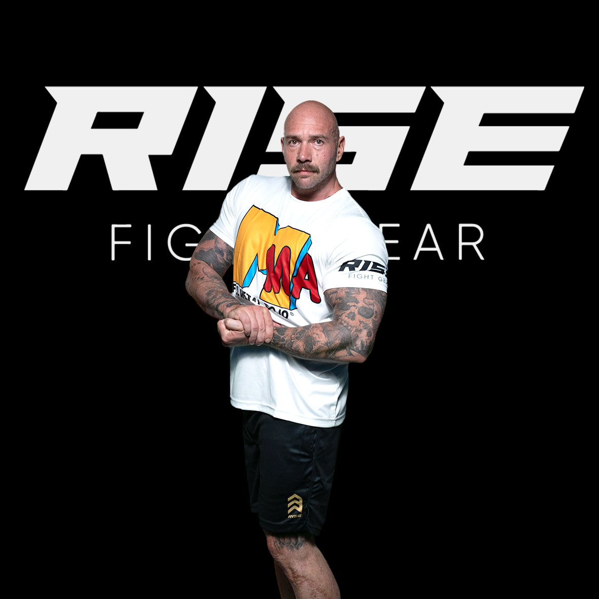 RISE X FULL METAL DOJO COLLAB T-SHIRT