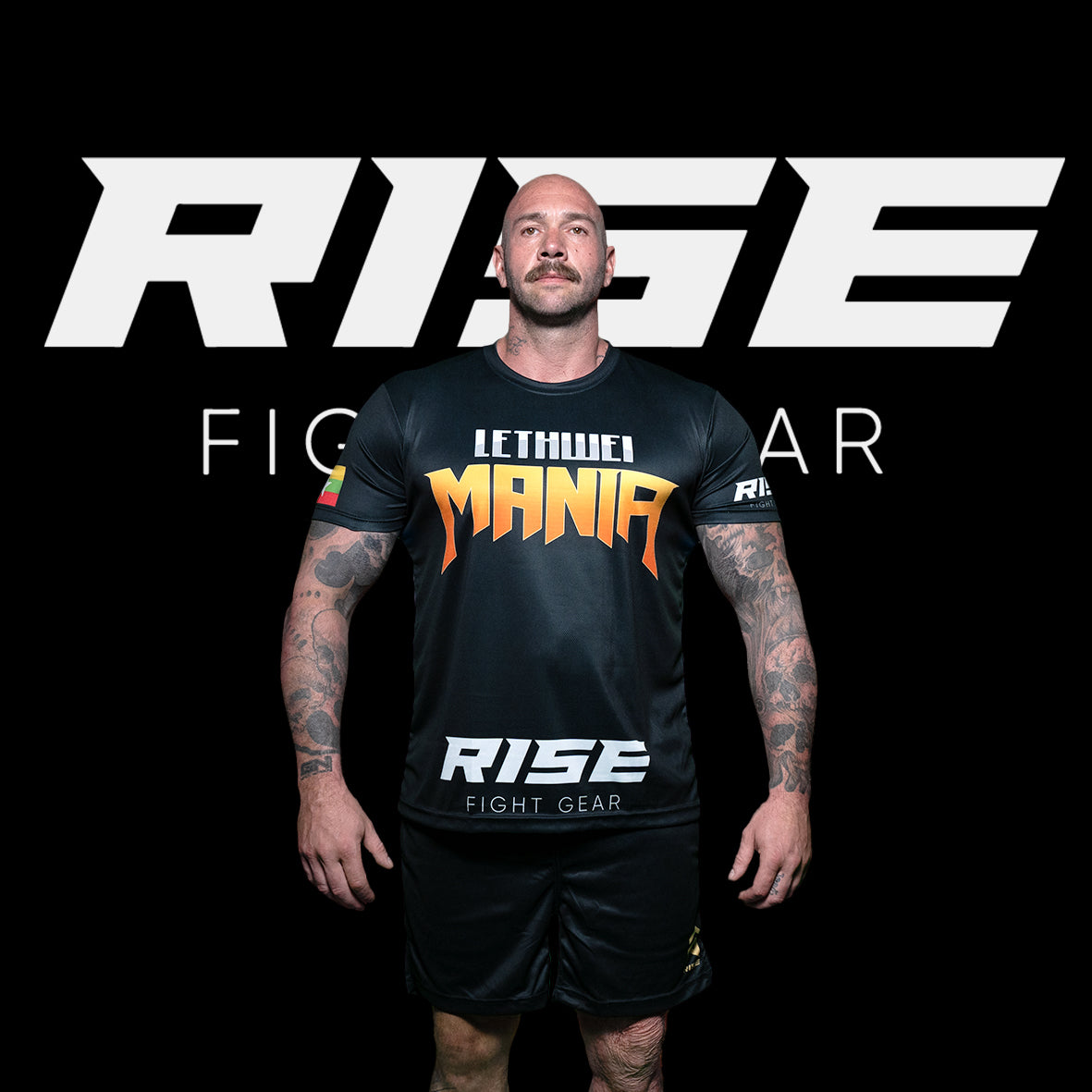 RISE X LETHWEI MANIA T-SHIRT