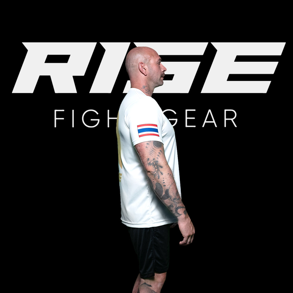 RISE TO FIGHT T-SHIRT (WHITE)