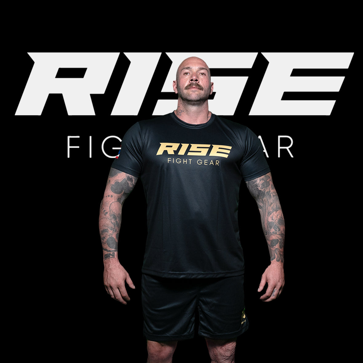 RISE ORIGINAL T-SHIRT (BLACK)