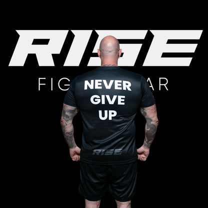 RISE T-SHIRT NEVER GIVE UP