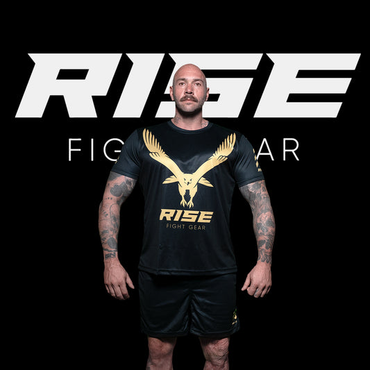 RISE EAGLE T-SHIRT (BLACK)