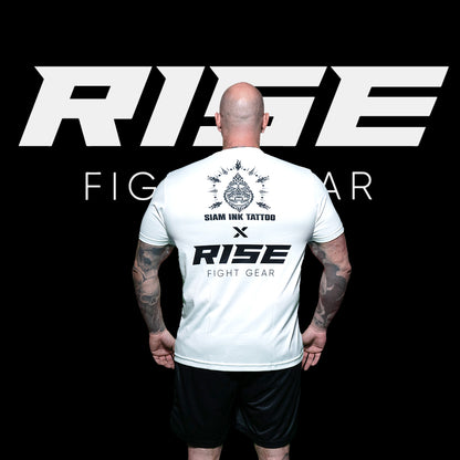 RISE X SIAM INK TATTOO T-SHIRT (WHITE)