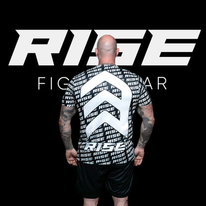 RISE PATTERN T-SHIRT (WHITE)