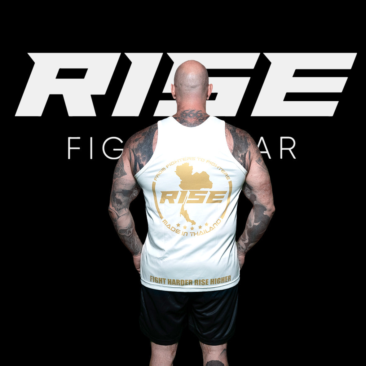 RISE ORIGINAL TANK TOP (WHITE)