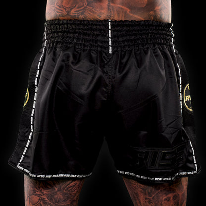 'BLACKOUT' MUAY THAI SHORTS