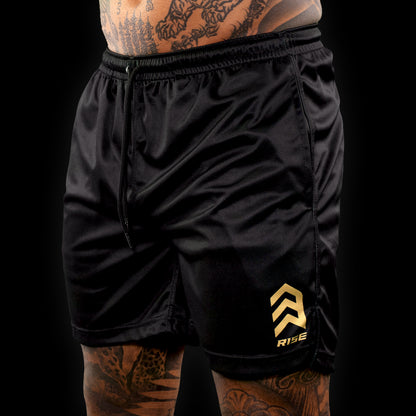 RISE GYM SHORTS (BLACK)