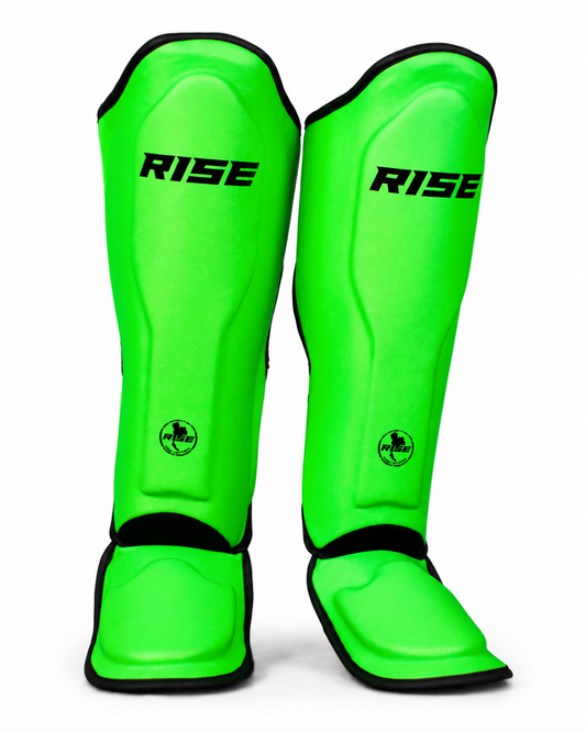 RISE SHINGUARDS (NEON GREEN)