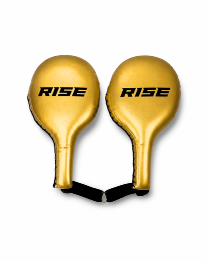 RISE BOXING RACKET (GOLD)