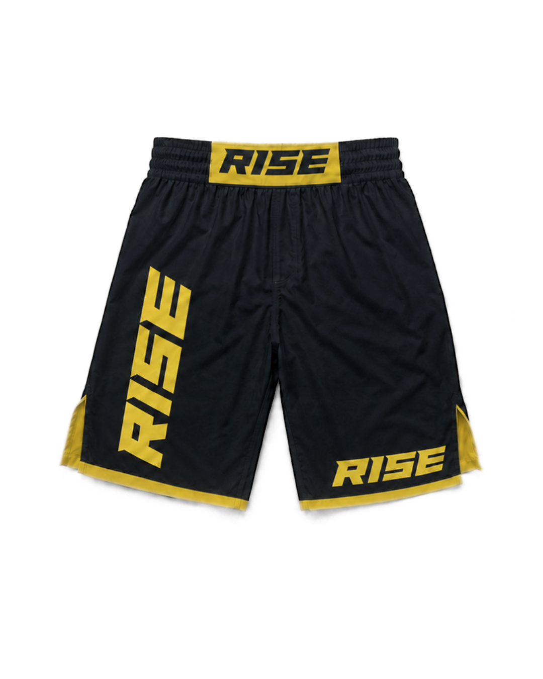 RISE MMA SHORTS (BLACK/GOLD)