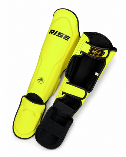 RISE SHINGUARDS (NEON YELLOW)