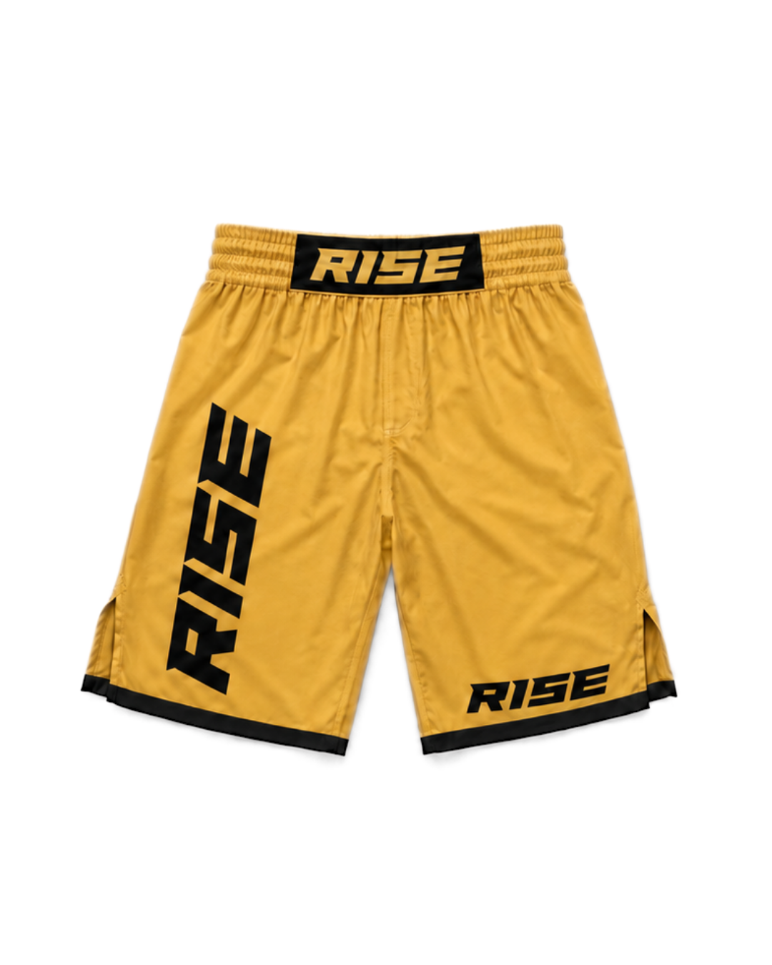 RISE MMA SHORTS (GOLD/BLACK)