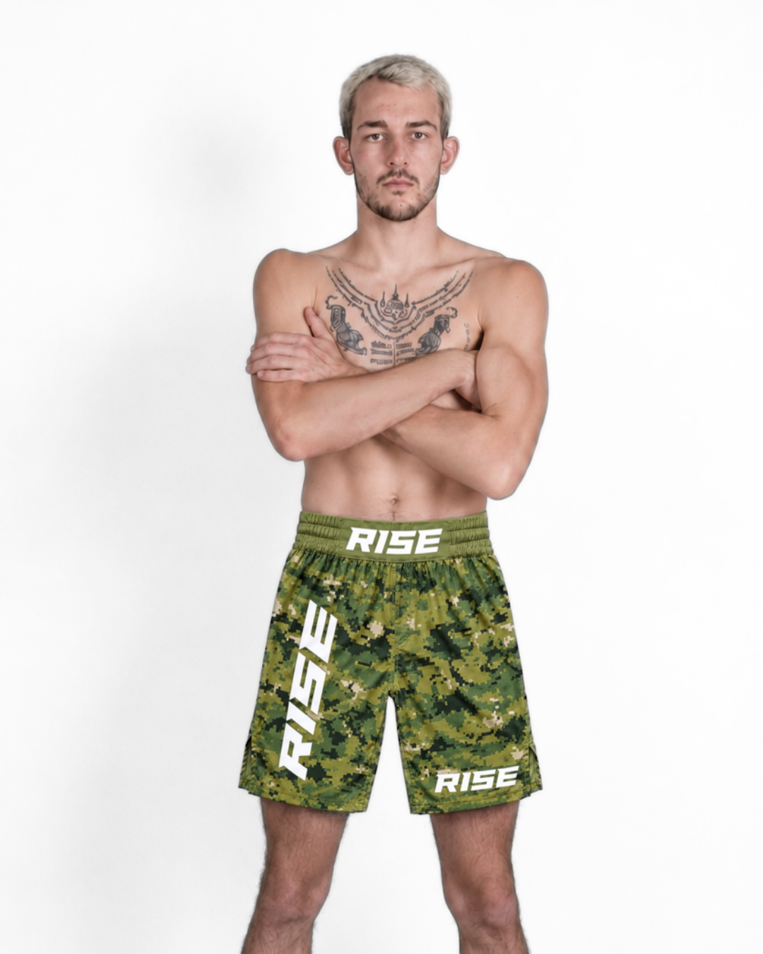 RISE MMA CAMO SHORTS