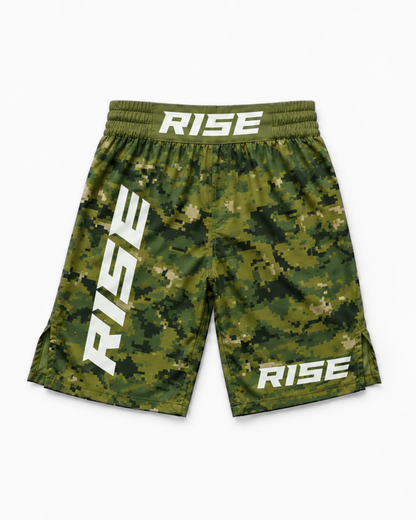 RISE MMA CAMO SHORTS