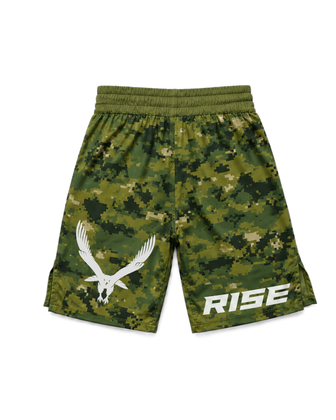 RISE MMA CAMO SHORTS