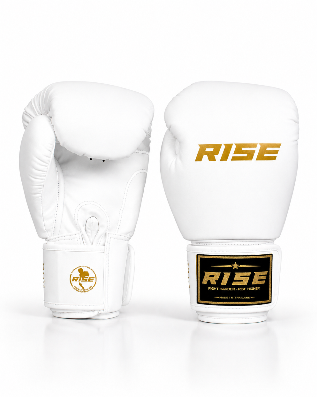 RISE BOXING GLOVES (WHITE)