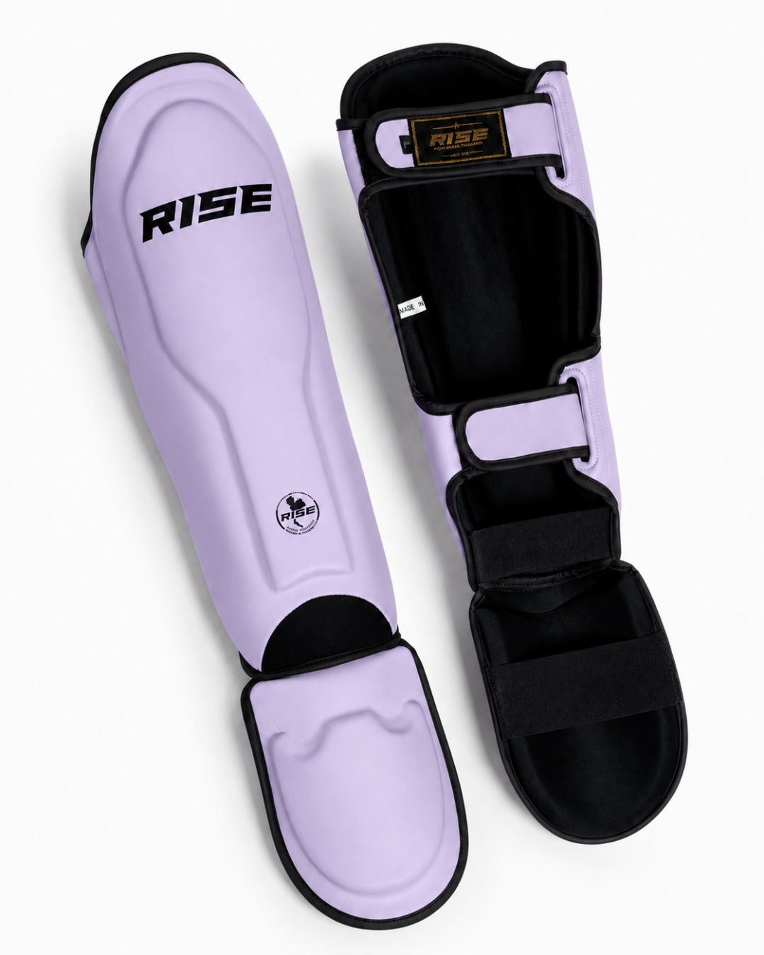 RISE SHINGUARDS (PURPLE GREY)