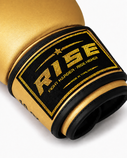 RISE BOXING GLOVES (GOLD)