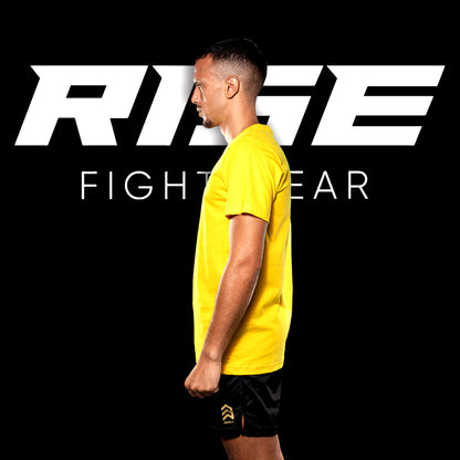 RISE COTTON T-SHIRT (YELLOW)