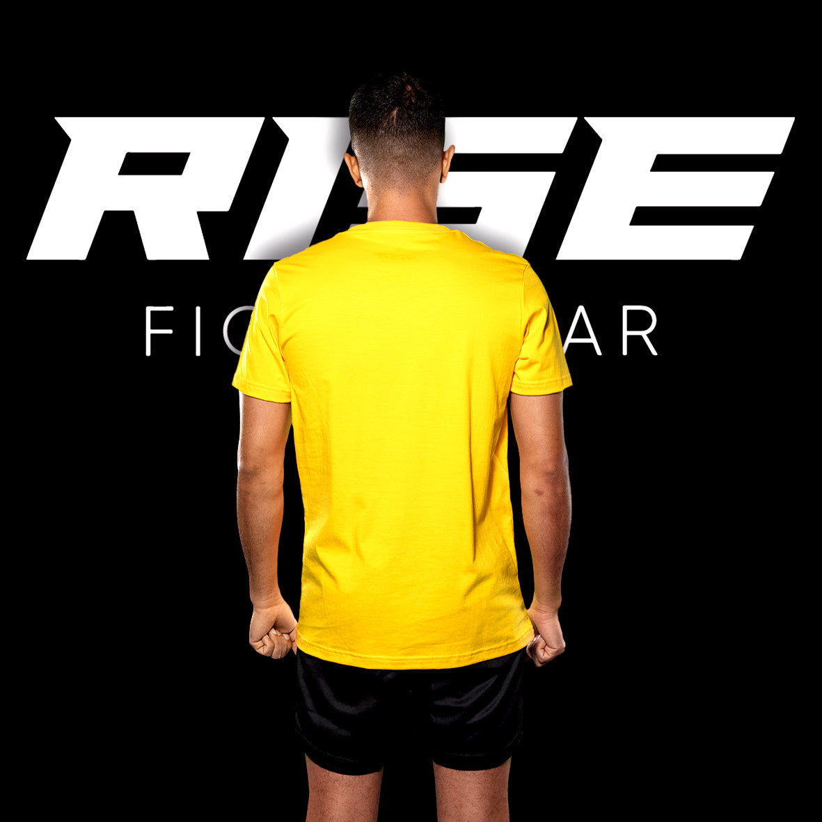 RISE COTTON T-SHIRT (YELLOW)