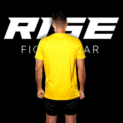 RISE COTTON T-SHIRT (YELLOW)