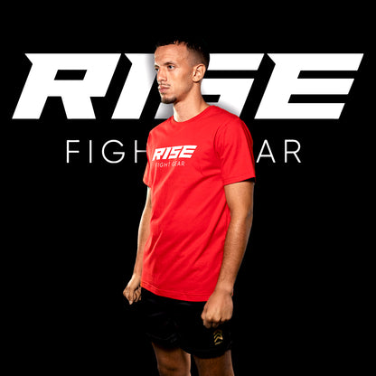 RISE COTTON T-SHIRT (RED)