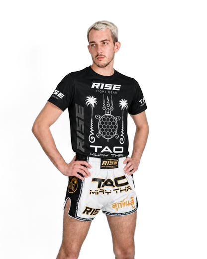 RISE X TAO T-SHIRT (BLACK)