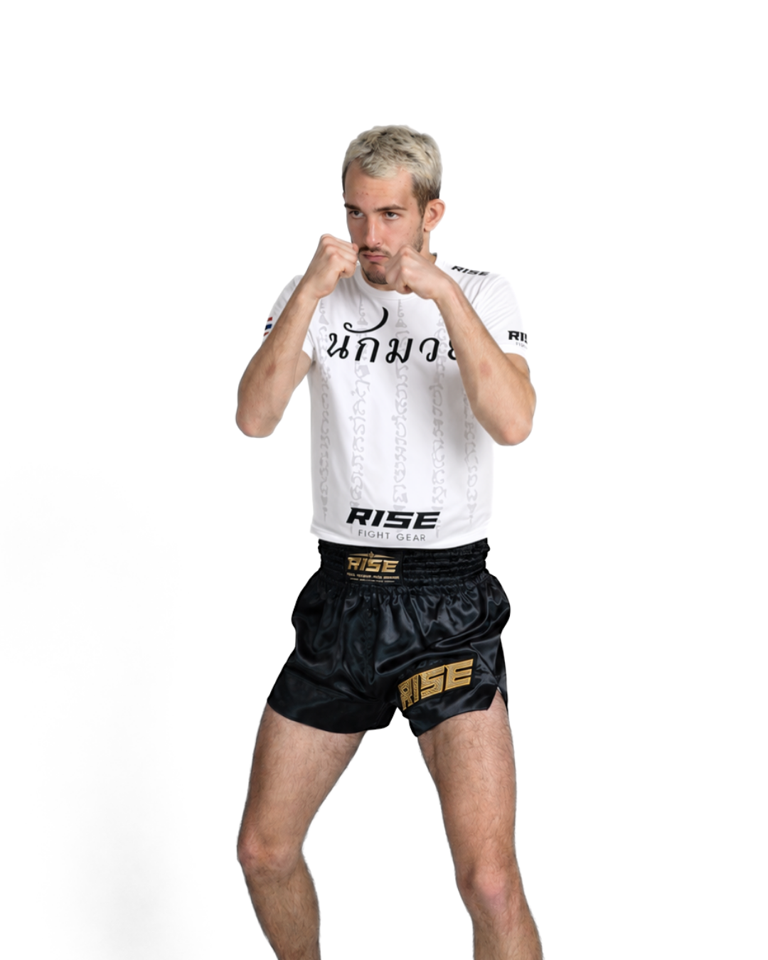 RISE NAK MUAY T-SHIRT (WHITE)