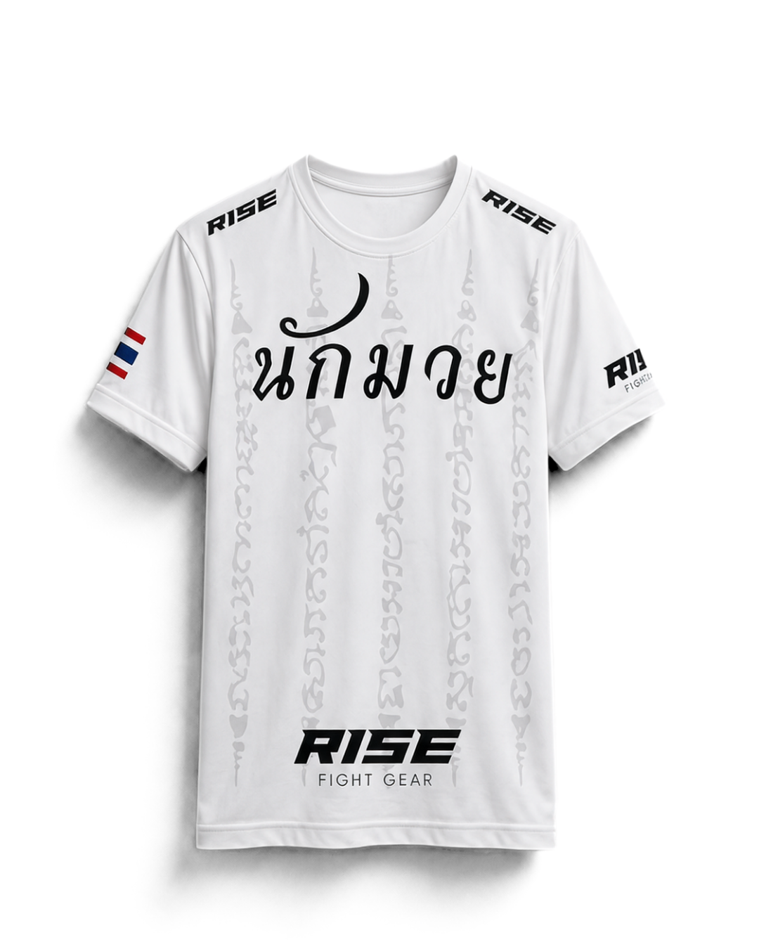 RISE NAK MUAY T-SHIRT (WHITE)