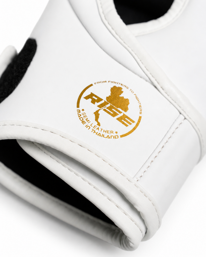 RISE MMA COMPETITION GLOVES (WHITE)