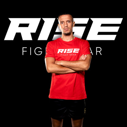 RISE COTTON T-SHIRT (RED)