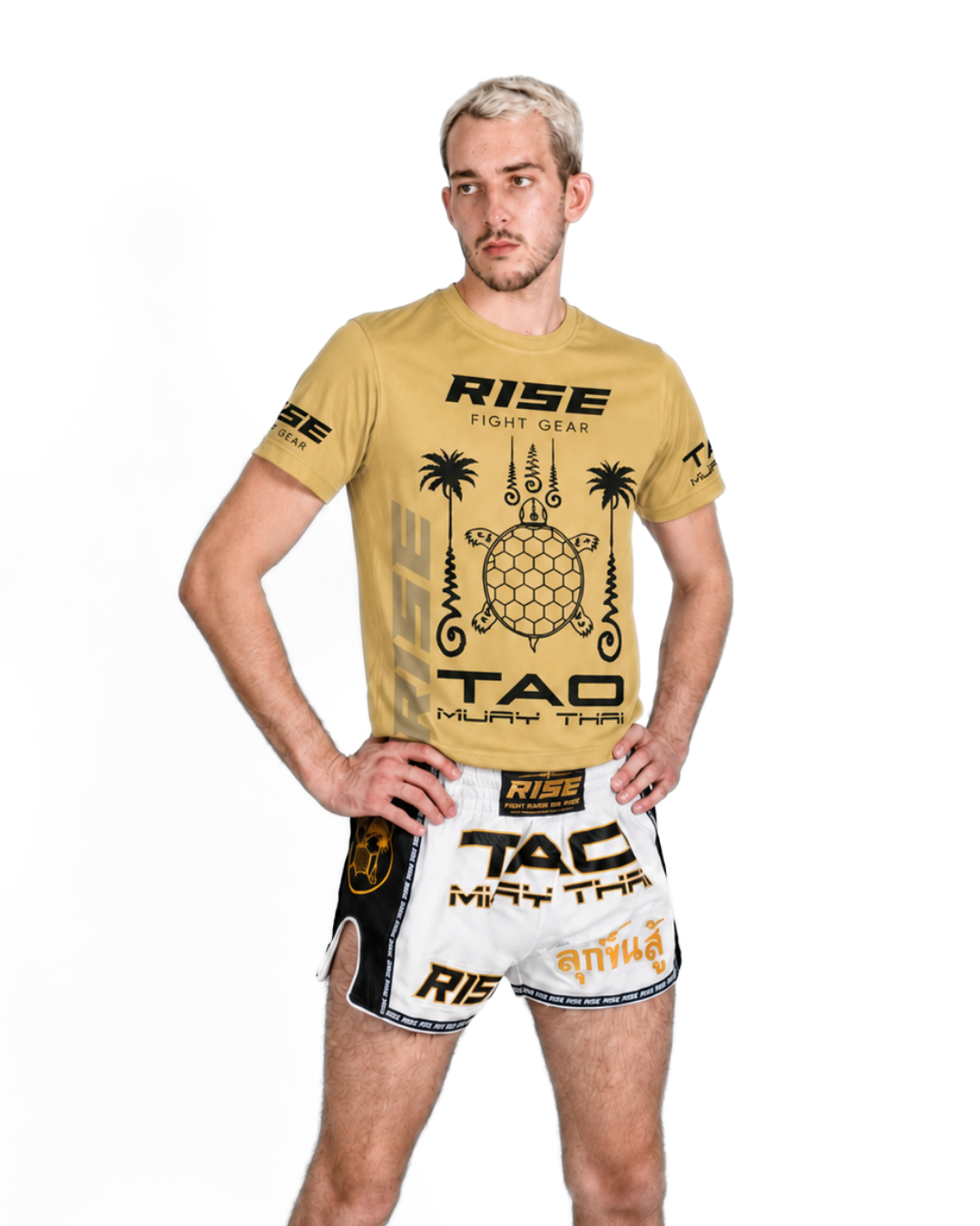 RISE X TAO T-SHIRT (GOLD)