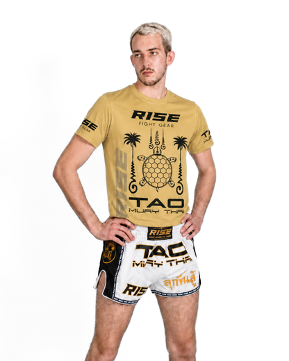 RISE X TAO T-SHIRT (GOLD)