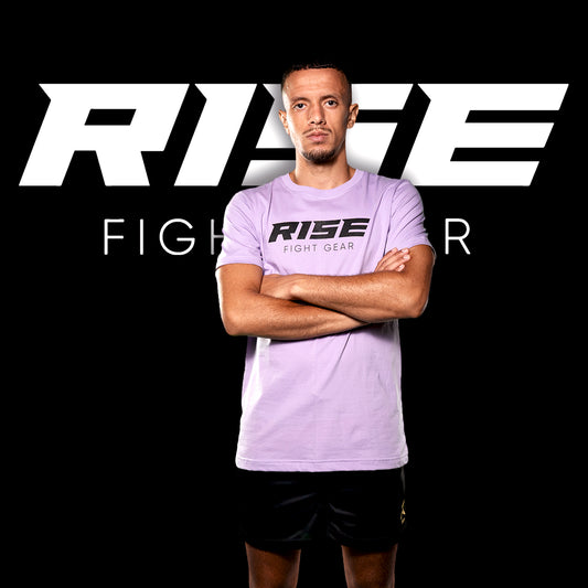 RISE COTTON T-SHIRT (PURPLE)