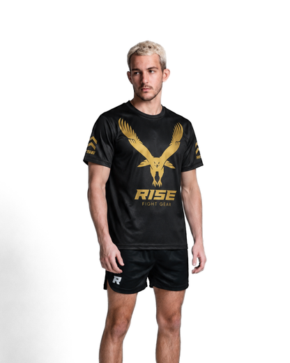 RISE EAGLE T-SHIRT (BLACK)