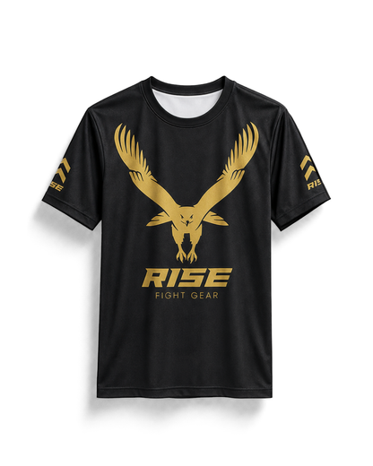 RISE EAGLE T-SHIRT (BLACK)