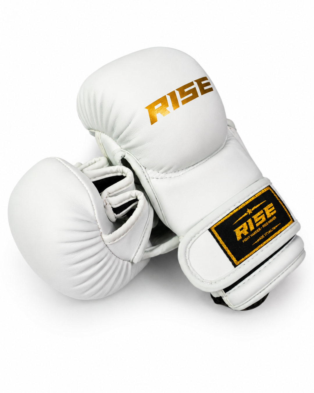 RISE MMA SPARRING GLOVES (WHITE)