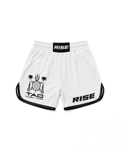 RISE X TAO HYBRID SHORTS (WHITE)