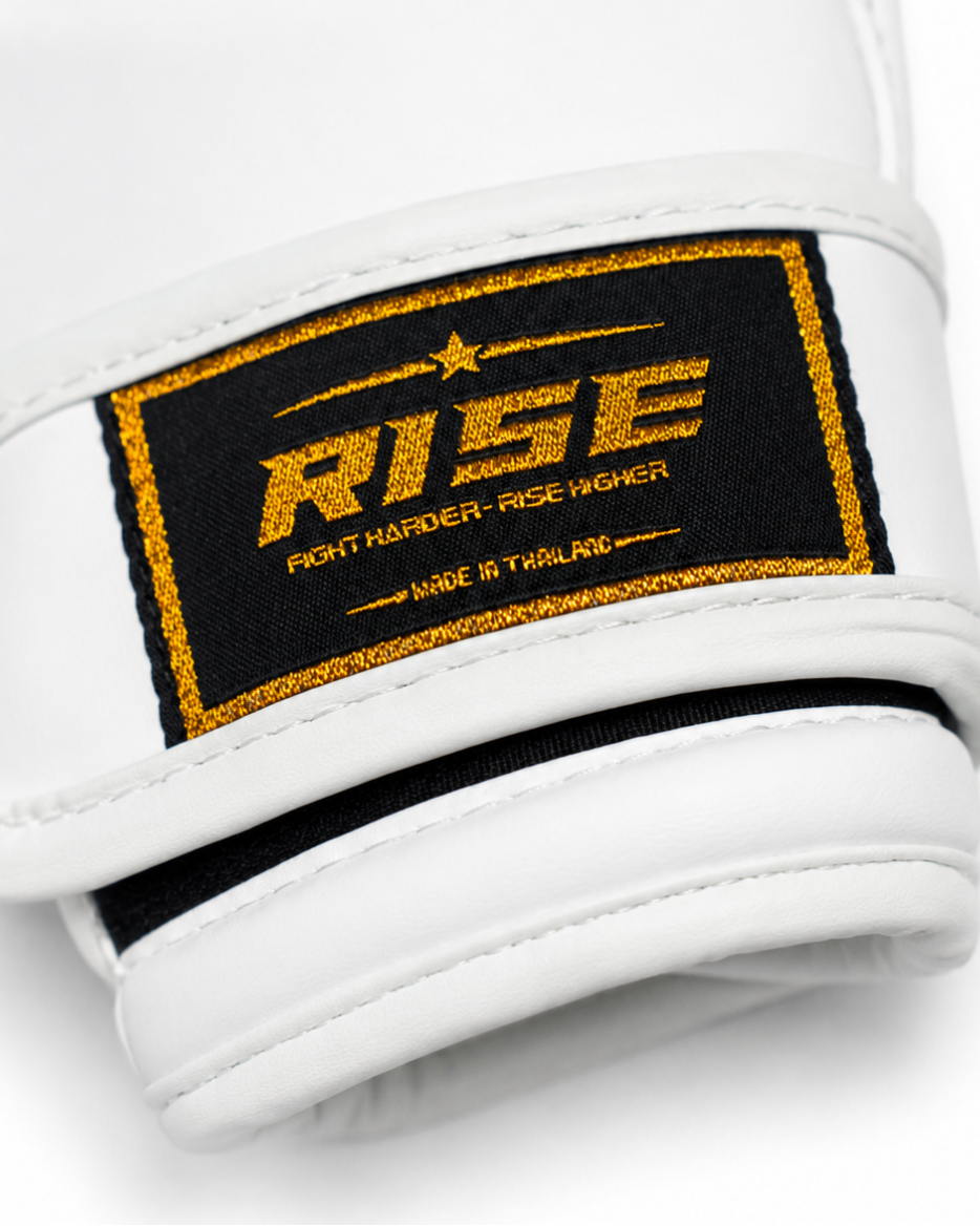 RISE MMA COMPETITION GLOVES (WHITE)