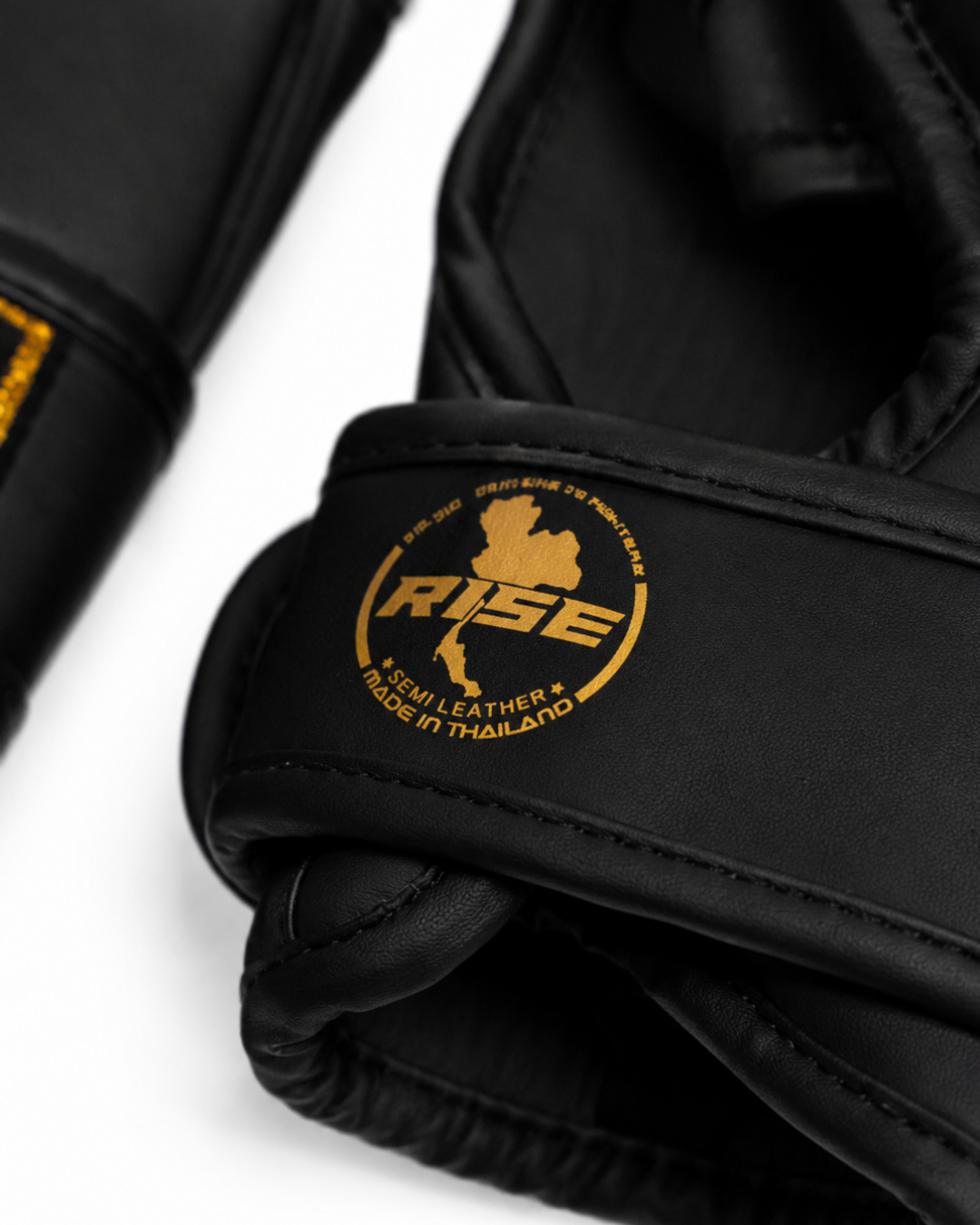 RISE MMA SPARRING GLOVES (BLACK)