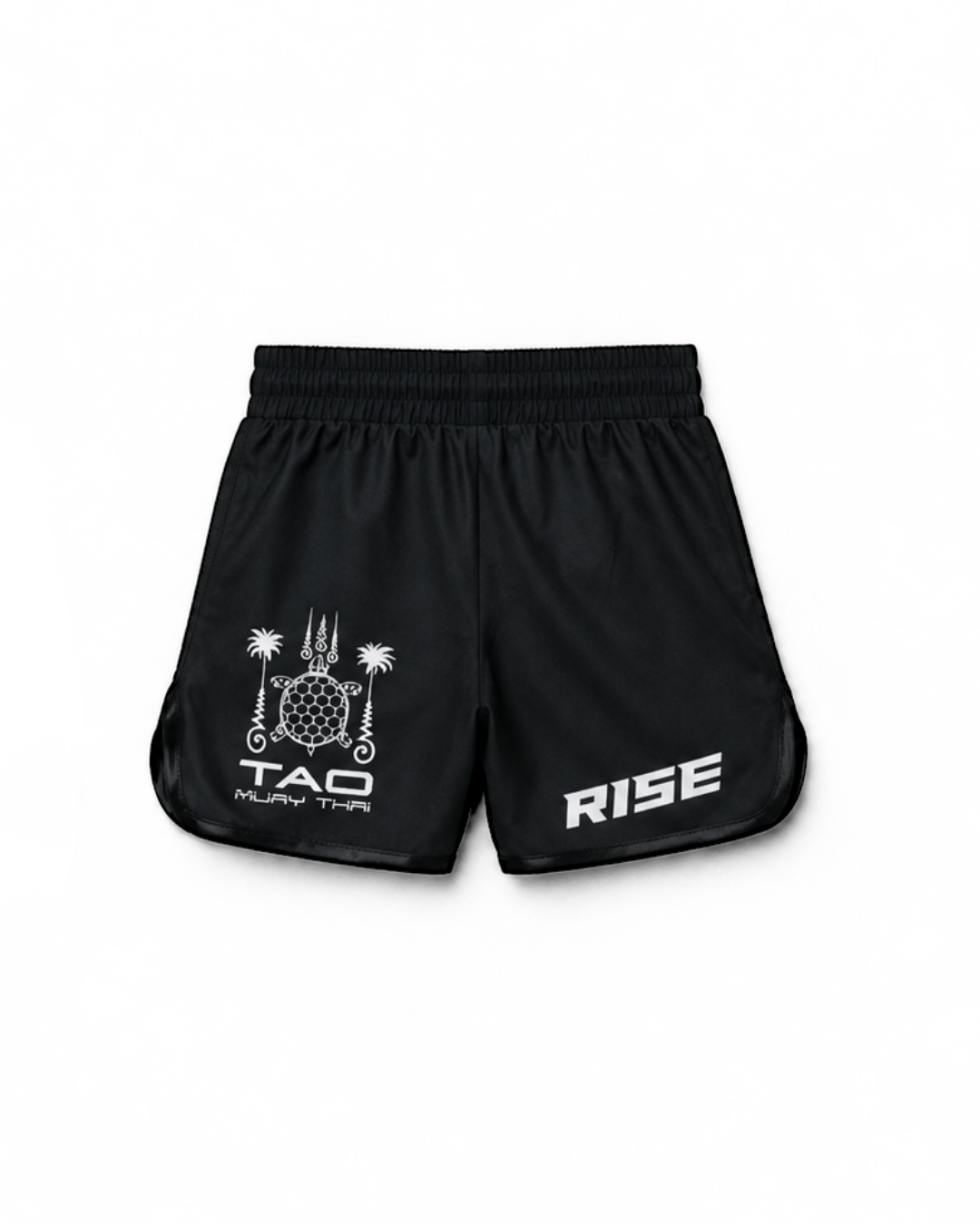 RISE X TAO HYBRID SHORTS (BLACK/WHITE)