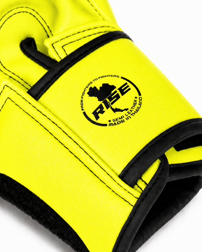 RISE BOXING GLOVES (NEON YELLOW)
