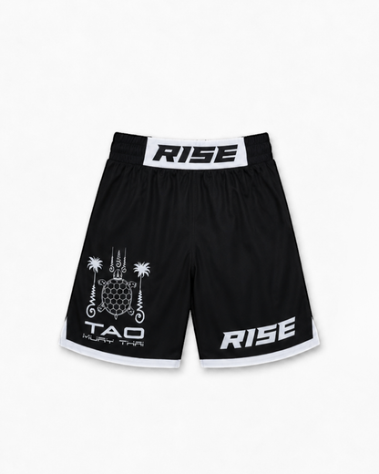 RISE X TAO MMA SHORTS (BLACK)