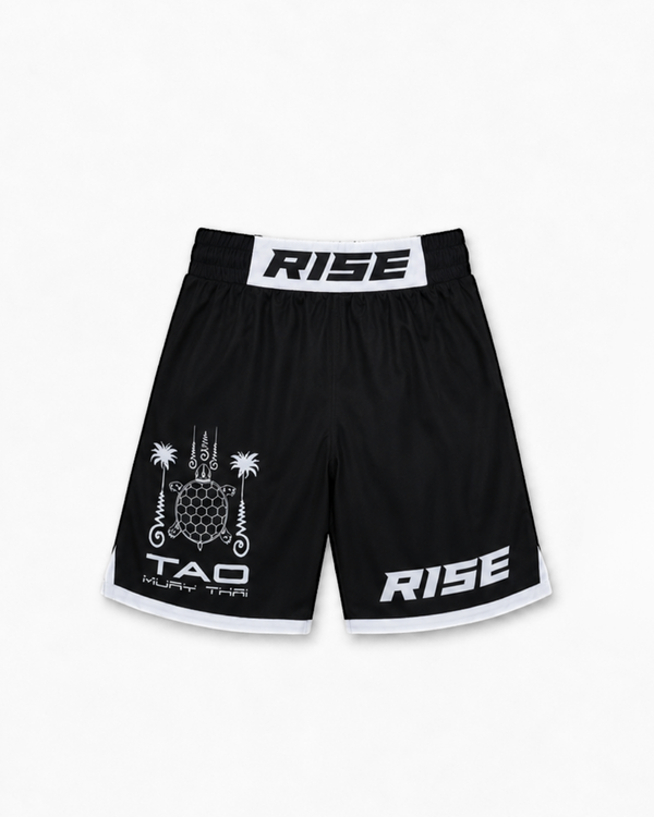 RISE X TAO MMA SHORTS (BLACK)