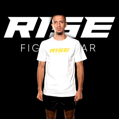 RISE COTTON T-SHIRT (WHITE)